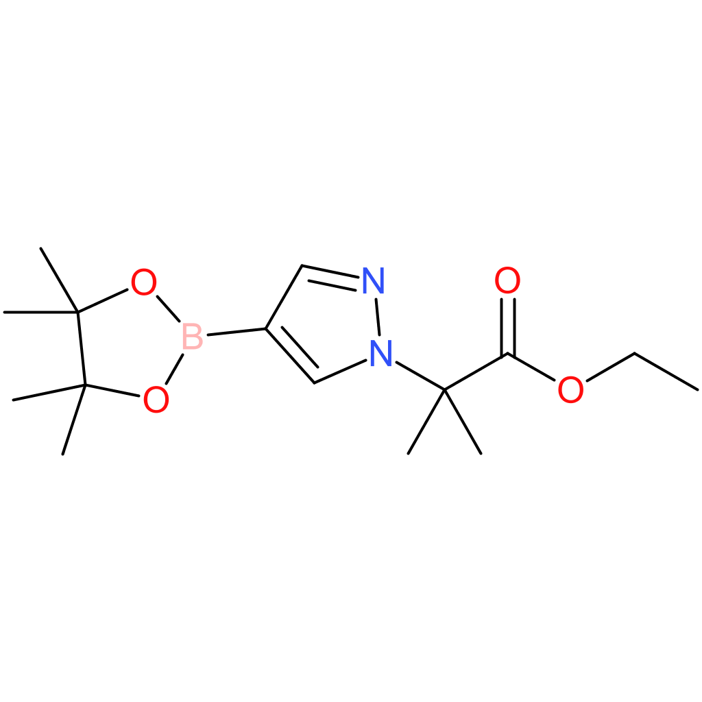 ethyl 2-methyl-2-(4-(4,4,5,5-tetramethyl-1,3,2-dioxaborolan-2-yl)-1h-pyrazol-1-yl)propanoate