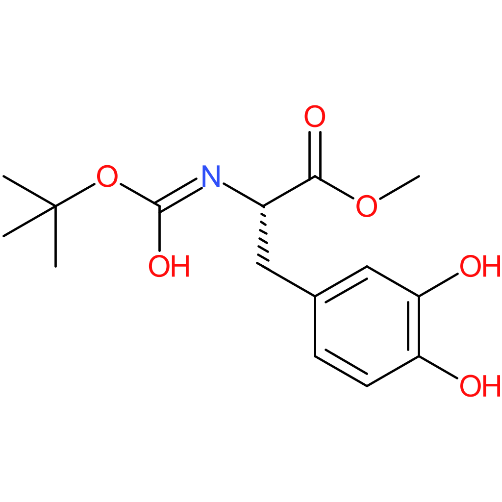 (S)-Methyl 2-((tert-butoxycarbonyl)amino)-3-(3,4-dihydroxyphenyl)propanoate