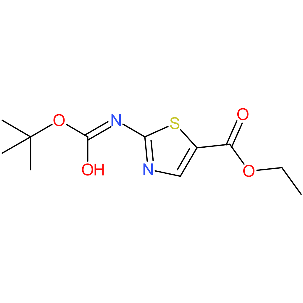 Ethyl 2-((tert-butoxycarbonyl)amino)thiazole-5-carboxylate