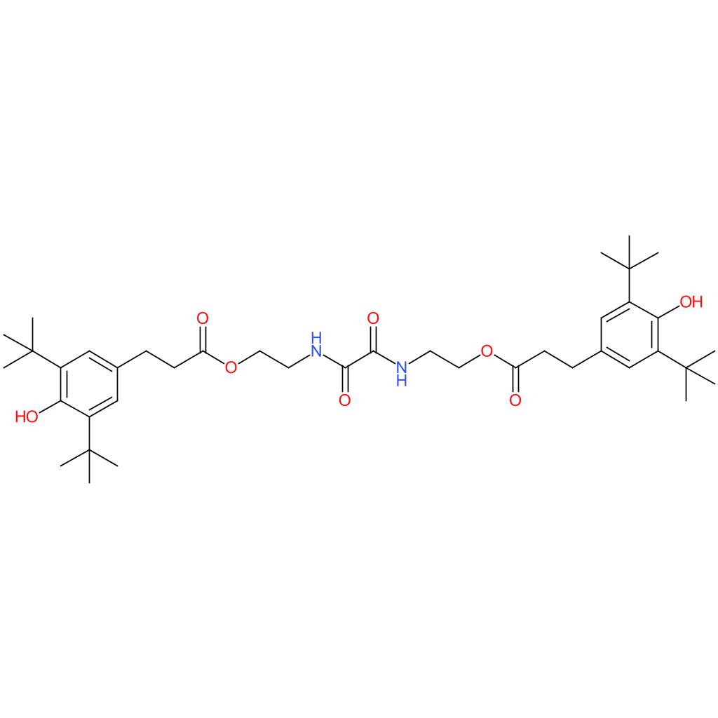 (Oxalylbis(azanediyl))bis(ethane-2,1-diyl) bis(3-(3,5-di-tert-butyl-4-hydroxyphenyl)propanoate)