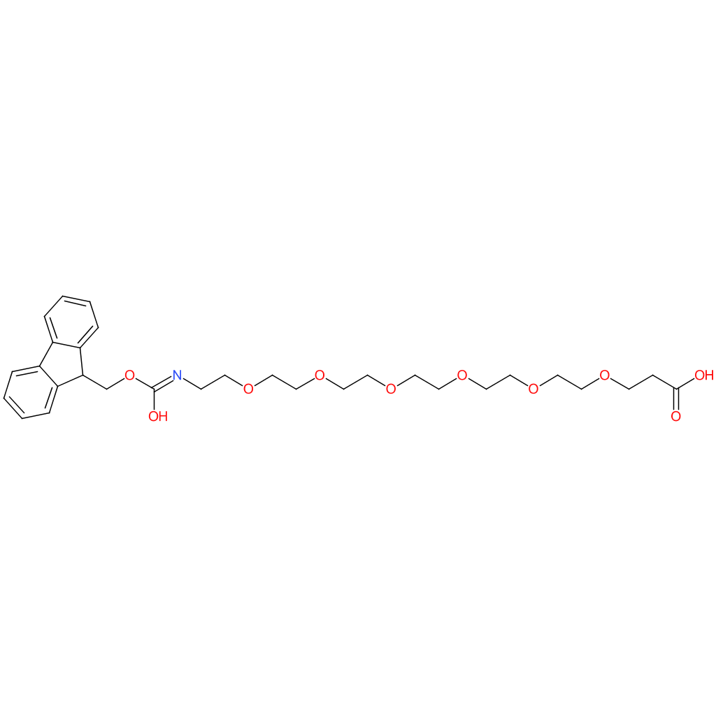 Fmoc-21-amino-4,7,10,13,16,19-hexaoxaheneicosanoic acid