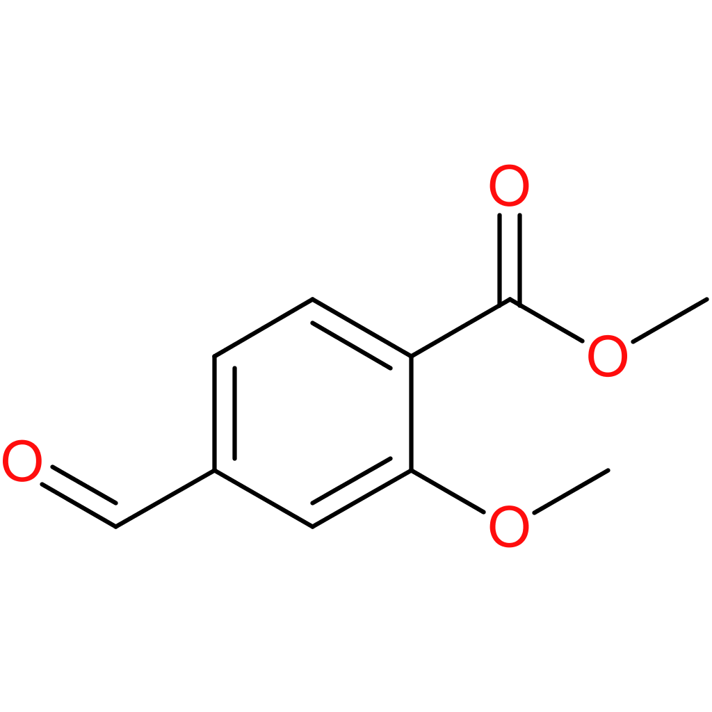 Benzoic acid, 4-formyl-2-methoxy-, methyl ester