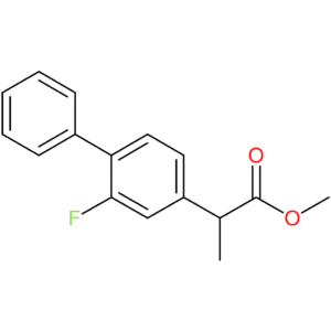 [1,1′-Biphenyl]-4-acetic acid, 2-fluoro-a-methyl-, methyl ester