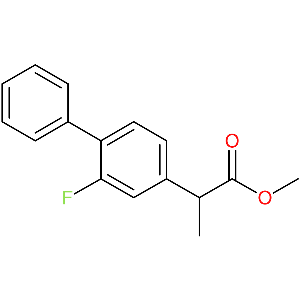 [1,1′-Biphenyl]-4-acetic acid, 2-fluoro-a-methyl-, methyl ester