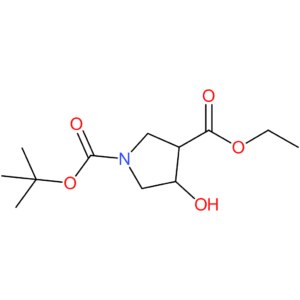 Ethyl 1-Boc-4-hydroxypyrrolidine-3-carboxylate