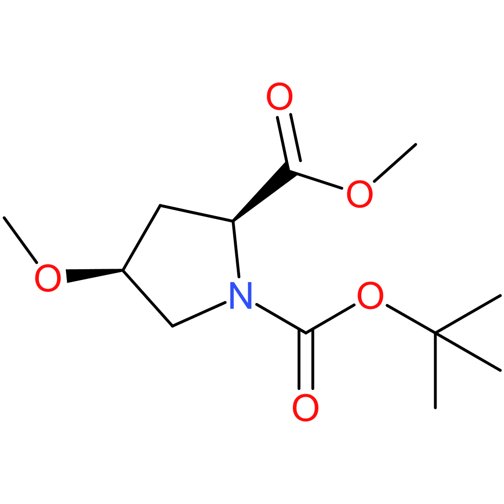 1,2-Pyrrolidinedicarboxylic acid, 4-methoxy-, 1-(1,1-dimethylethyl) 2-methyl ester, (2S,4S)-