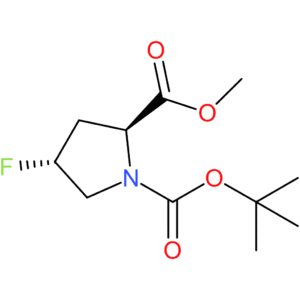 Methyl (2S,4R)-1-Boc-4-fluoropyrrolidine-2-carboxylate