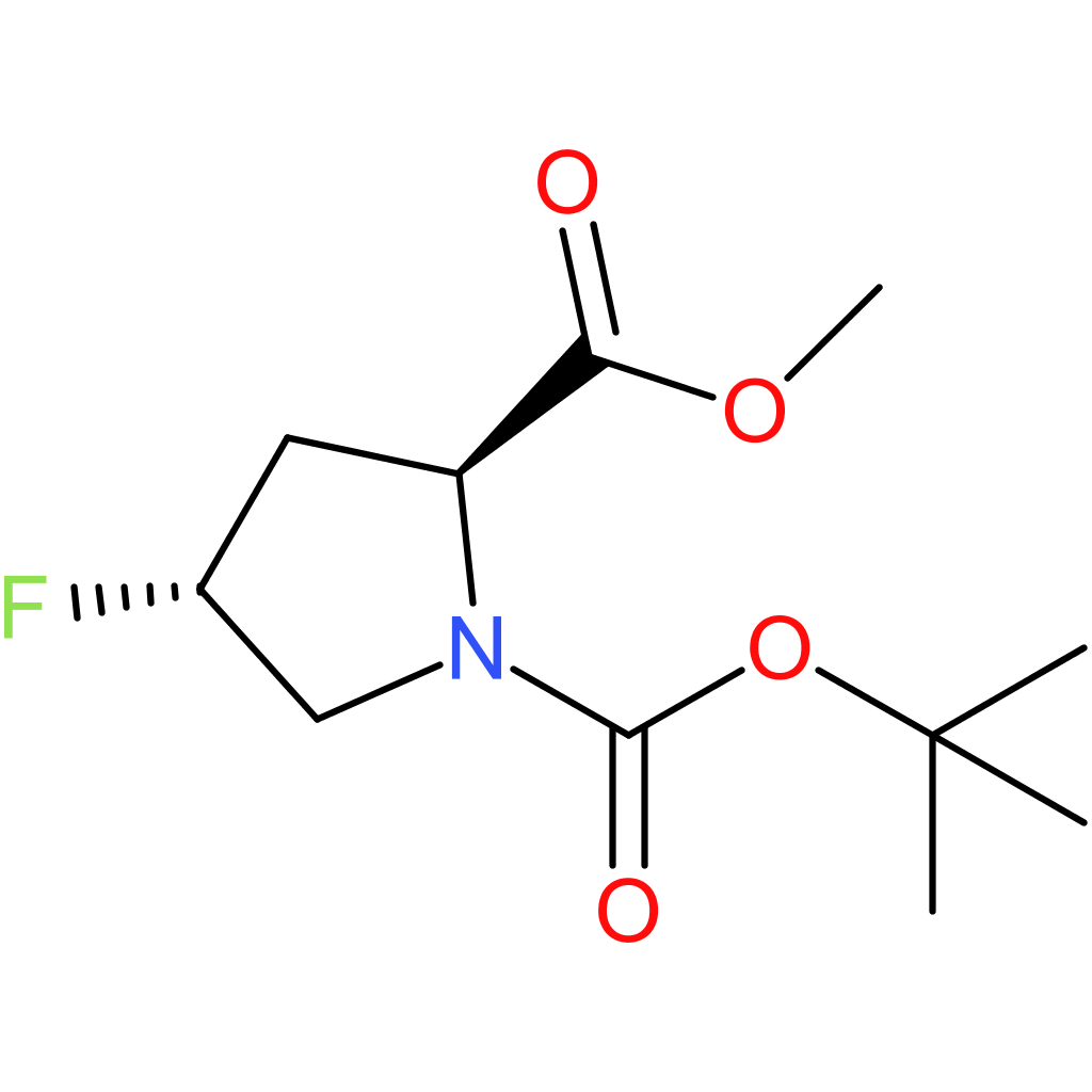 Methyl (2S,4R)-1-Boc-4-fluoropyrrolidine-2-carboxylate