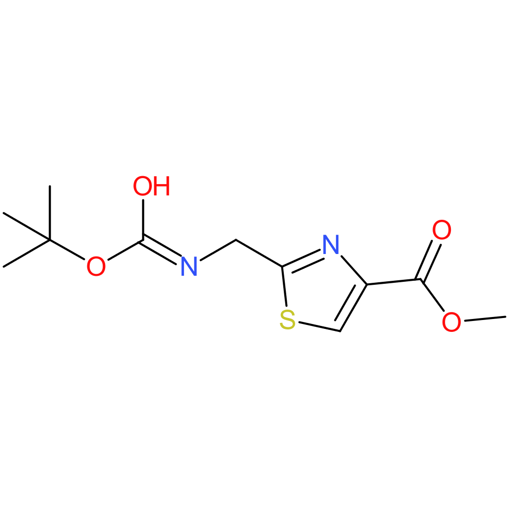 2-(Tert-Butoxycarbonylamino-Methyl)-Thiazole-4-Carboxylic Acid Methyl Ester