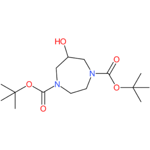 Di-Tert-Butyl 6-Hydroxy-1,4-Diazepane-1,4-Dicarboxylate