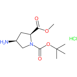 Methyl (2S,4S)-1-Boc-4-aminopyrrolidine-2-carboxylate hydrochloride