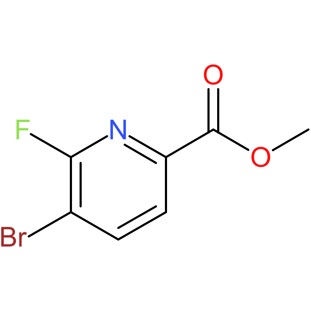 2-Pyridinecarboxylic acid, 5-bromo-6-fluoro-, methyl ester