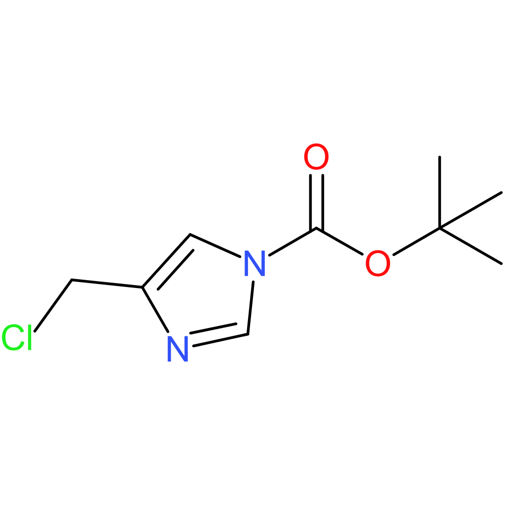 4-(chloromethyl)-1H-Imidazole-1-carboxylic acid 1,1-dimethylethyl ester