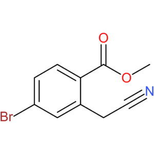 Methyl 4-bromo-2-(cyanomethyl)benzoate