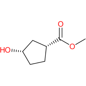 Cyclopentanecarboxylic acid, 3-hydroxy-, methyl ester, (1R-cis)- (9CI)