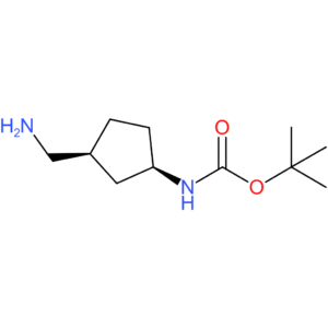 Carbamic acid, [(1R,3S)-3-(aminomethyl)cyclopentyl]-, 1,1-dimethylethyl ester