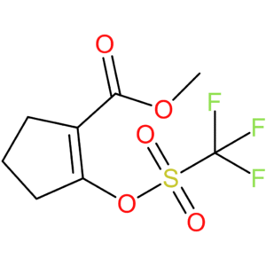 Methyl 2-(trifluoromethylsulfonyloxy)cyclopentene-1-carboxylate