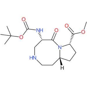 (5S,8S,10aR)-Methyl 5-((tert-butoxycarbonyl)amino)-6-oxodecahydropyrrolo[1,2-a][1,5]diazocine-8-carboxylate