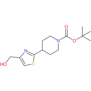 TERT-BUTYL 4-[4-(HYDROXYMETHYL)-1,3-THIAZOL-2-YL]PIPERIDINE-1-CARBOXYLATE