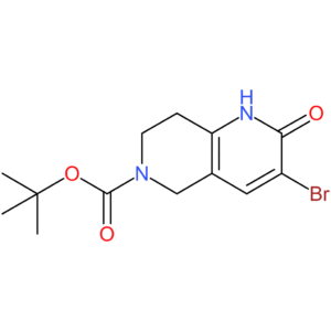 tert-Butyl 3-bromo-2-oxo-1,5,7,8-tetrahydro-1,6-naphthyridine-6(2H)-carboxylate