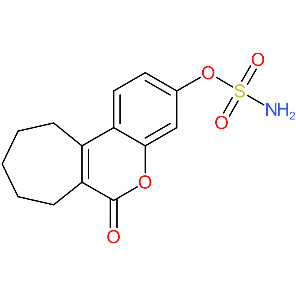 Sulfamic acid,6,7,8,9,10,11-hexahydro-6-oxobenzo[b]cyclohepta[d]pyran-3-yl ester