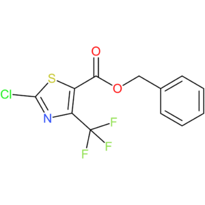 5-Thiazolecarboxylicacid, 2-chloro-4-(trifluoromethyl)-, phenylmethyl ester