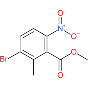 Benzoic acid, 3-bromo-2-methyl-6-nitro-, methyl ester