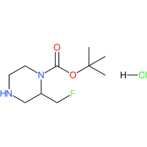 2-Fluoromethyl-piperazine-1-carboxylic acid tert-butyl ester hydrochloride