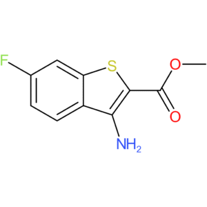 Benzo[b]thiophene-2-carboxylicacid, 3-amino-6-fluoro-, methyl ester