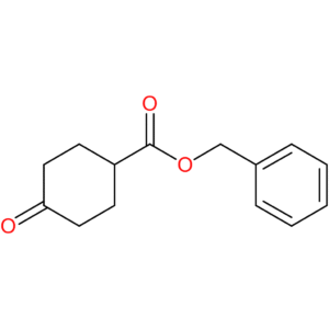 Cyclohexanecarboxylic acid, 4-oxo-, phenylmethyl ester