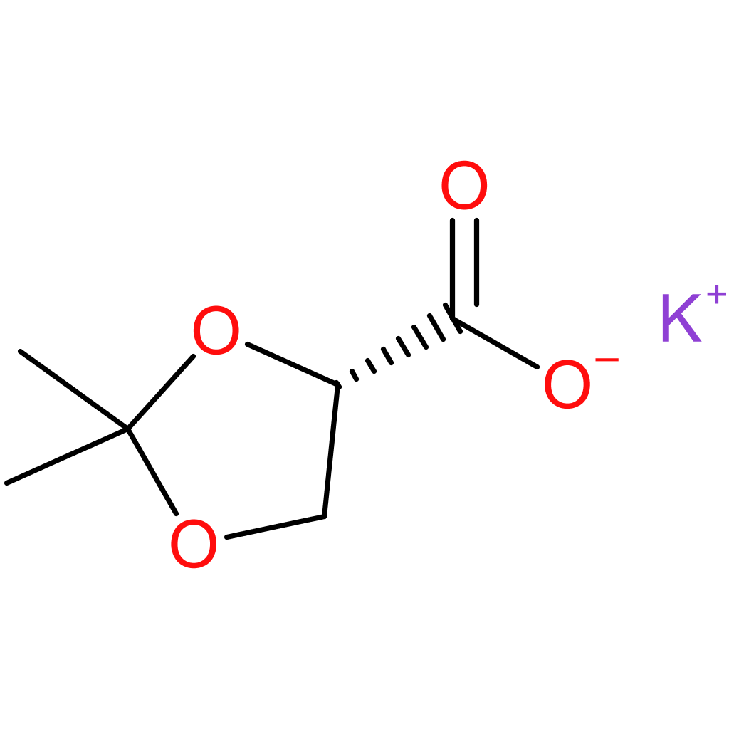 Potassium (S)-2,2-dimethyl-1,3-dioxolane-4-carboxylate