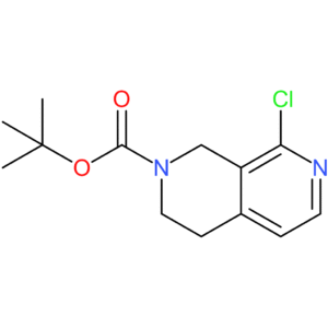 tert-butyl 8-chloro-3,4-dihydro-1H-2,7-naphthyridine-2-carboxylate