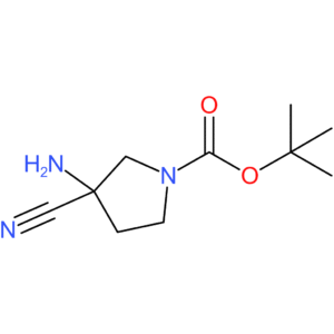 tert-Butyl 3-amino-3-cyanopyrrolidine-1-carboxylate