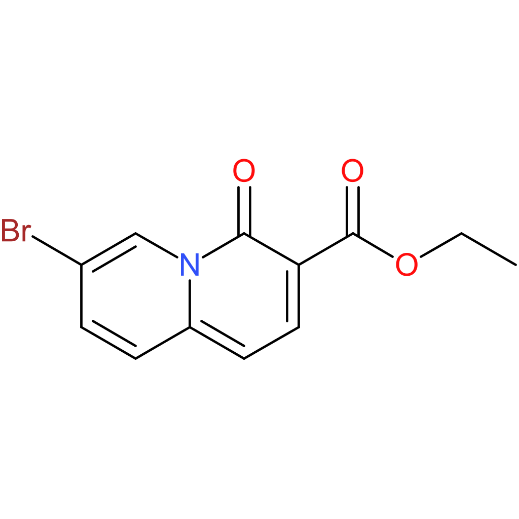 4H-Quinolizine-3-carboxylic acid, 7-bromo-4-oxo-, ethyl ester