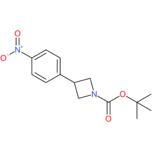 1-Azetidinecarboxylic acid, 3-(4-nitrophenyl)-, 1,1-dimethylethyl ester