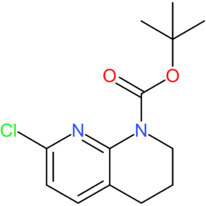 tert-butyl 7-chloro-3,4-dihydro-1,8-naphthyridine-1(2H)-carboxylate