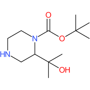2-(1-hydroxy-1-methylethyl)-1-Piperazinecarboxylic acid 1,1-dimethylethyl ester