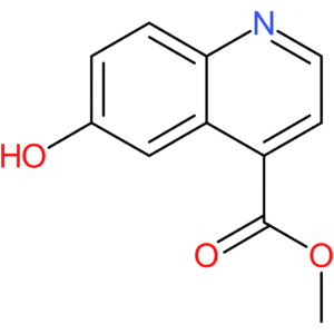 4-Quinolinecarboxylic acid, 6-hydroxy-, methyl ester