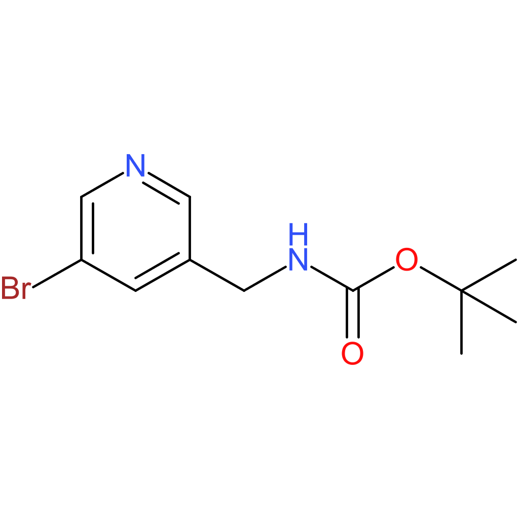 Carbamic acid,N-[(5-bromo-3-pyridinyl)methyl]-, 1,1-dimethylethyl ester