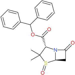 (2S,5R)-Benzhydryl 3,3-dimethyl-7-oxo-4-thia-1-azabicyclo[3.2.0]heptane-2-carboxylate 4-oxide
