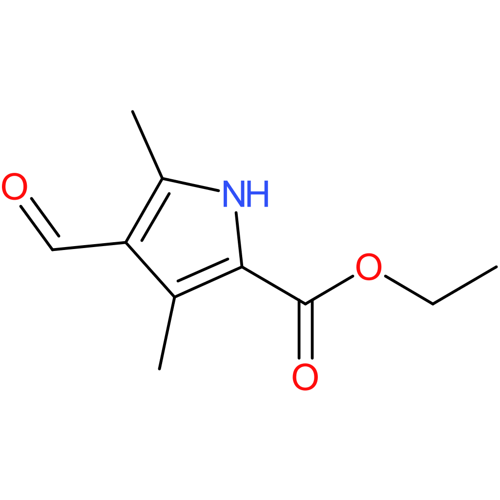 4-Formyl-3,5-dimethyl-1H-pyrrole-2-carboxylic acid ethyl ester