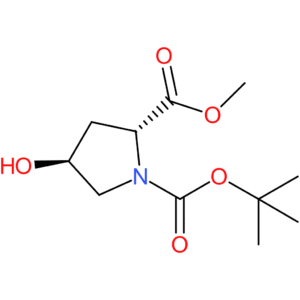(2R,4S)-1-tert-Butyl 2-methyl 4-hydroxypyrrolidine-1,2-dicarboxylate