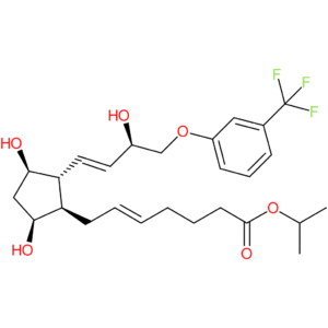 Propan-2-yl 7-[(1R,2R,3R,5S)-3,5-dihydroxy-2-[(E,3R)-3-hydroxy-4-[3-(trifluoromethyl)phenoxy]but-1-enyl]cyclopentyl]hept-5-enoate
