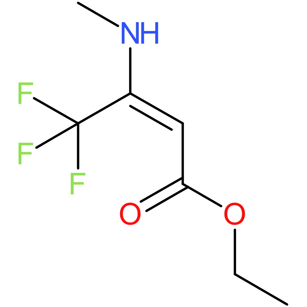 Ethyl 4,4,4-trifluoro-3-(methylamino)but-2-enoate