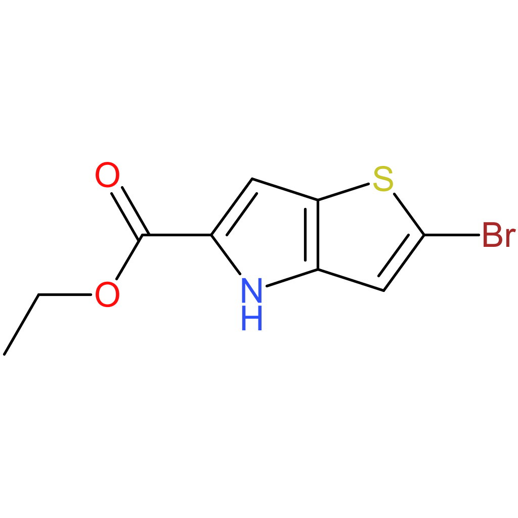 Ethyl 2-bromo-4H-thieno[3,2-b]pyrrole-5-carboxylate