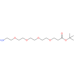 tert-Butyl 1-amino-3,6,9,12-tetraoxapentadecan-15-oate