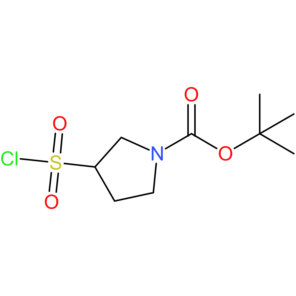 tert-Butyl 3-(chlorosulfonyl)pyrrolidine-1-carboxylate