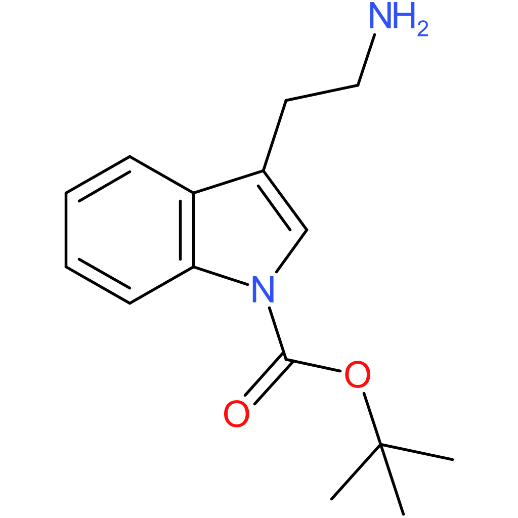 1H-Indole-1-carboxylicacid, 3-(2-aminoethyl)-, 1,1-dimethylethyl ester