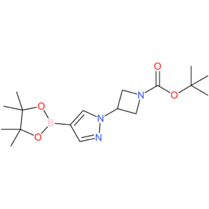 1-Boc-3-[4-(4,4,5,5-tetramethyl-[1,3,2]dioxaborolan-2-yl)-pyrazol-1-yl]azetidine