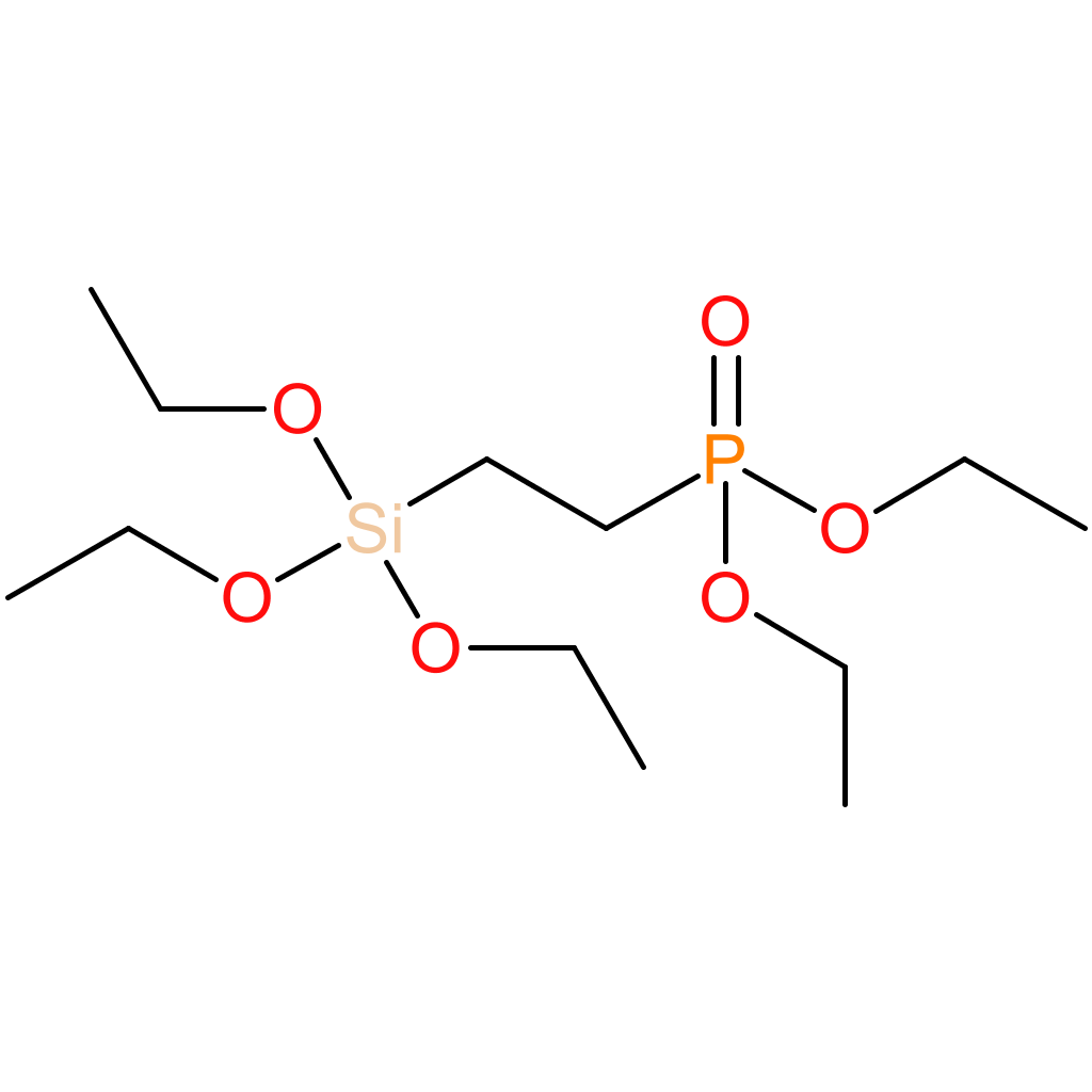 Diethylphosphatoethyltriethoxysilane